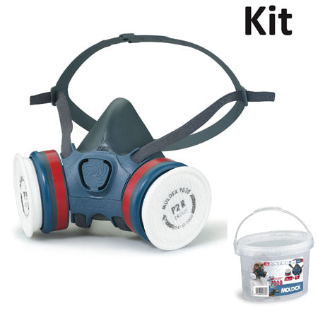 Moldex 7432 Half Face Respirator Kit c/w P3ABEK1 Filters