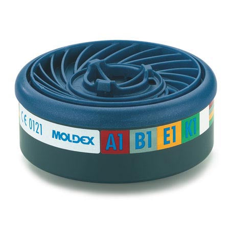 Moldex 7432 Half Face Respirator Kit c/w P3ABEK1 Filters