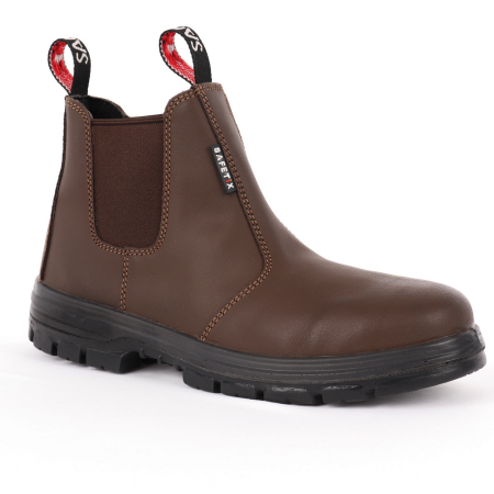 XMAS Box! SafeTix DEALER S3 Rustic Brown Safety Boot with Beanie Hat & Socks