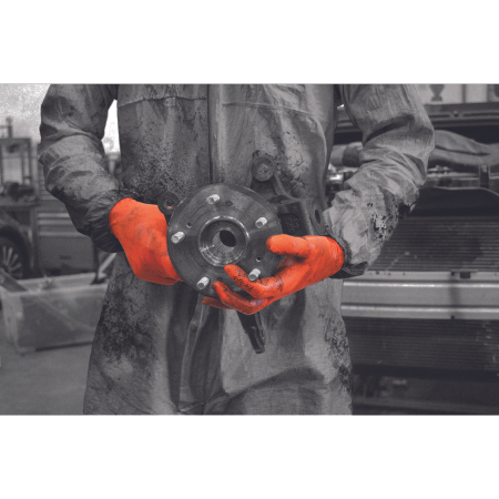 TuffGrip TG150 Nitrile P/F Disp Gloves - Orange